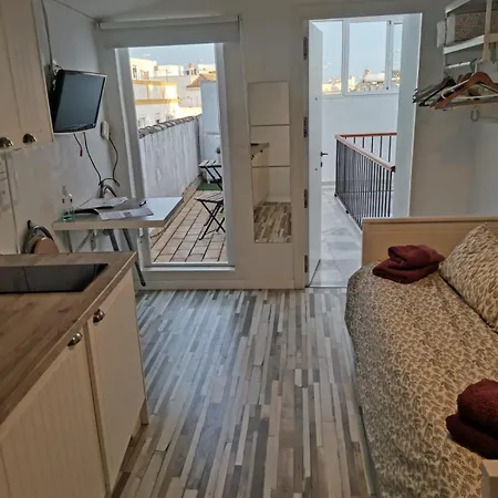 Con Terraza Privada Daire *