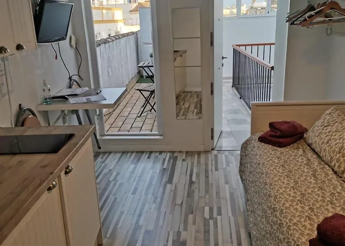 Con Terraza Privada Lägenhet *